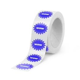 Custom Size Labels on Roll