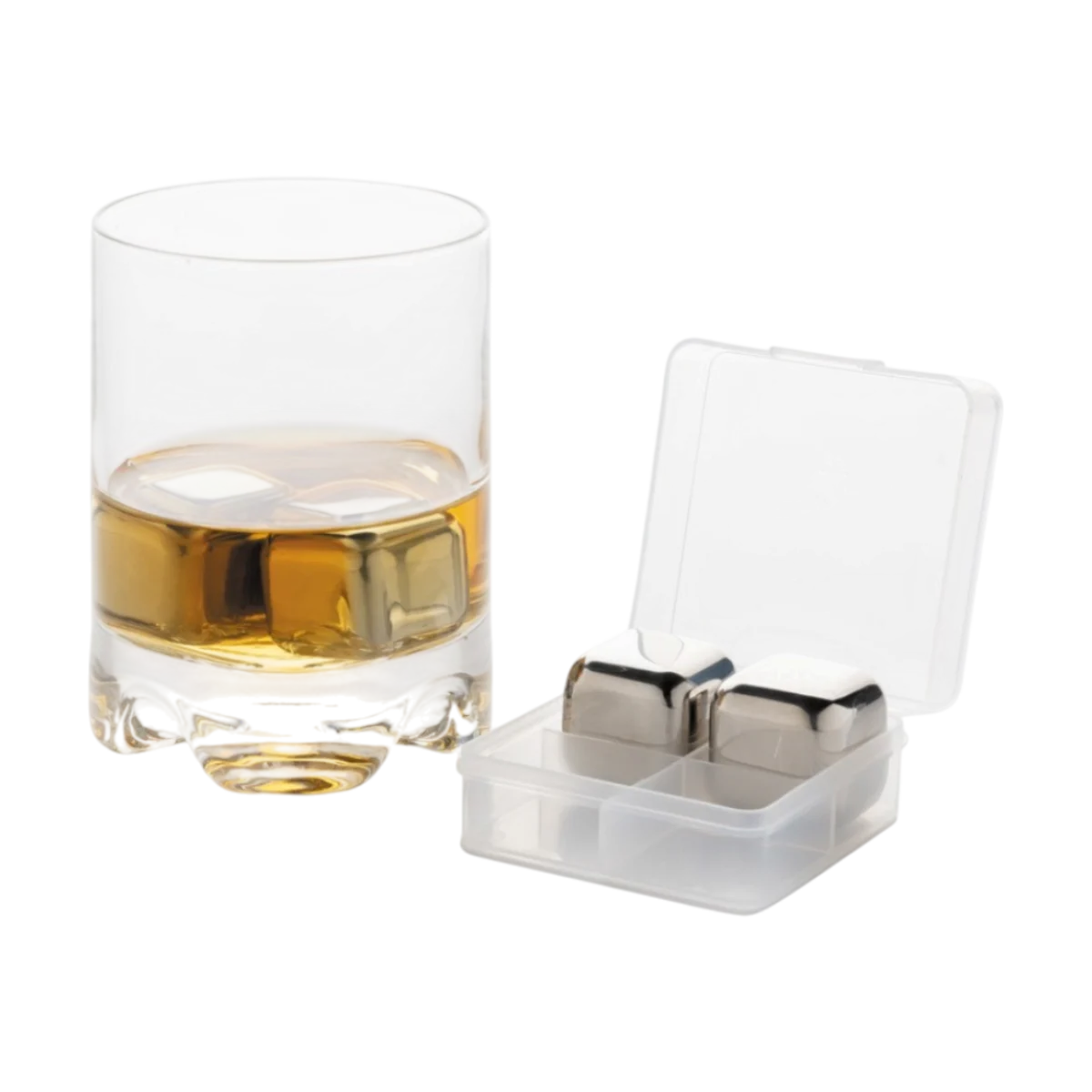 Re-usable Stainless Steel Ice Cubes main image
