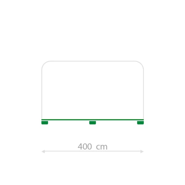 400 x 230 cm