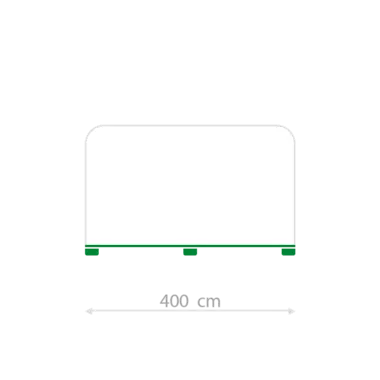 400 x 230 cm