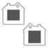 149 x 125 mm - Voorkant | 149 x 149 mm - Achterkant