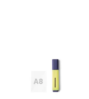A8 (52 x 74 mm)