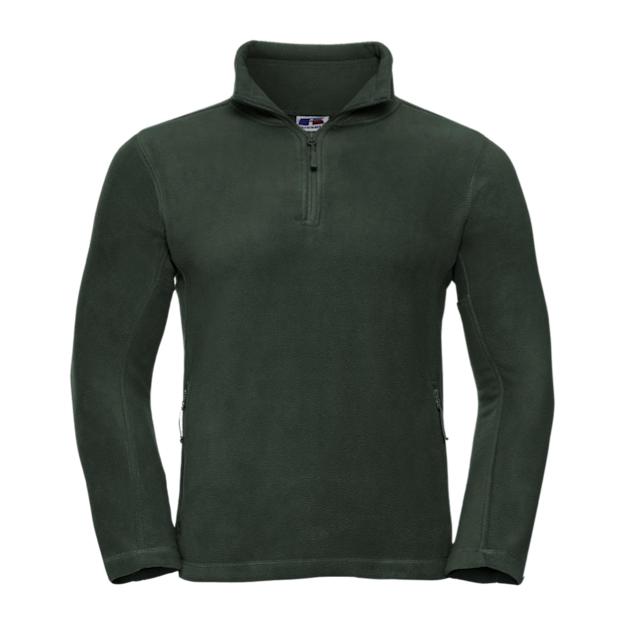 Russell Quarter Zip Outdoor Fleece green