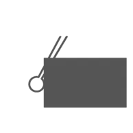 25 x 15 mm - On the label