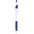 White with Blue Trim