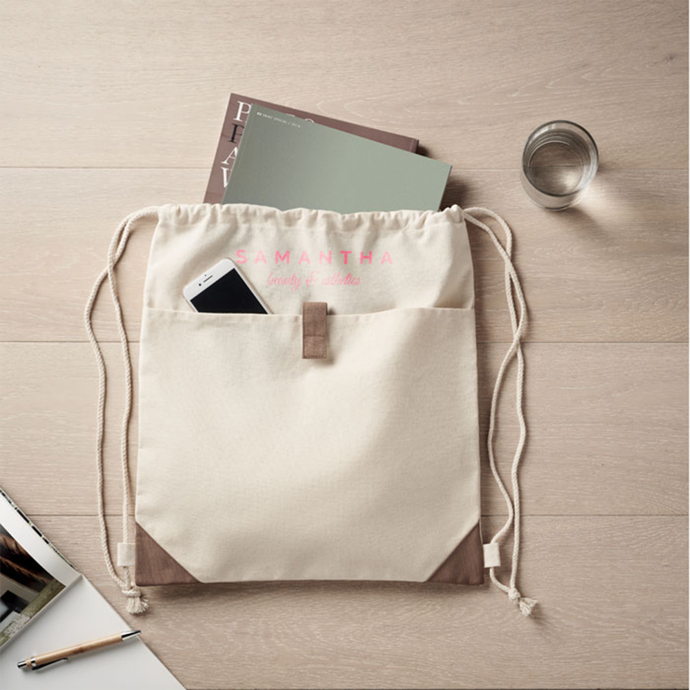 pandabagrecycledcottondrawstringbag Setting2