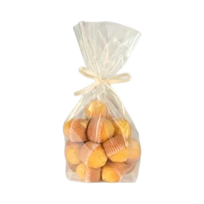 Sacchetti Regalo Trasparenti per Pasticceria 27 cm x 18 cm x 7 cm
