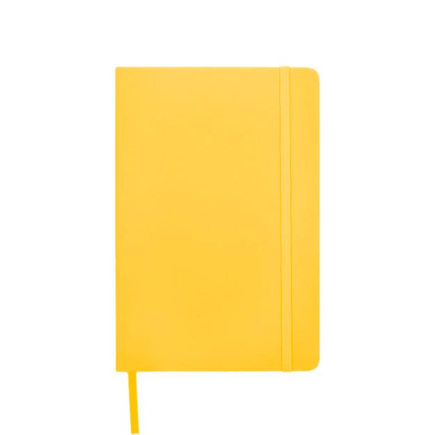 Spectrum A5 hard cover notebook yellow