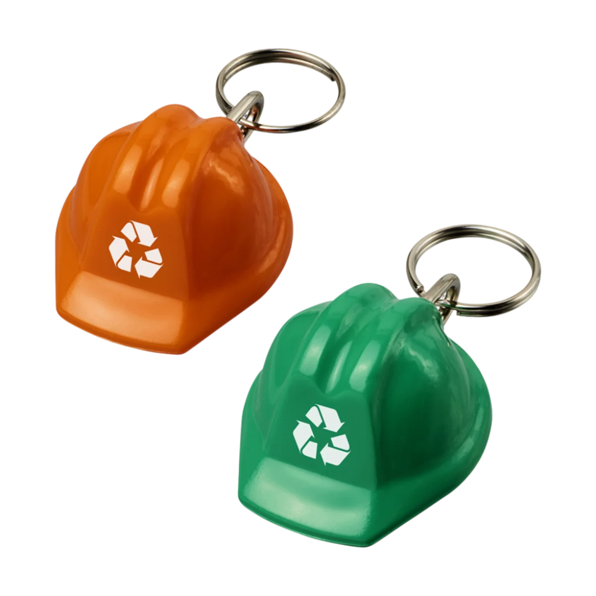 Hat-shaped Recycled Keychain main image