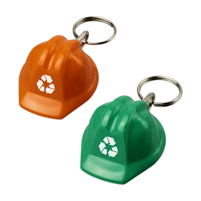 Hat-shaped Recycled Keychain