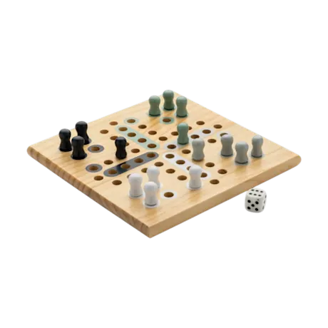 Claire Wooden Ludo Game
