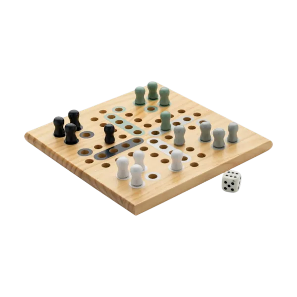 Claire Wooden Ludo Game