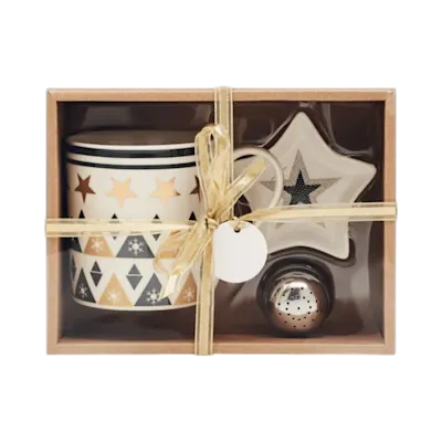 Ceramic Mug Mini Plate Set