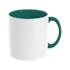 mugscoloredhandle colour dark green