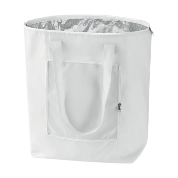 ICON - plicoolfoldablecoolershoppingbag white