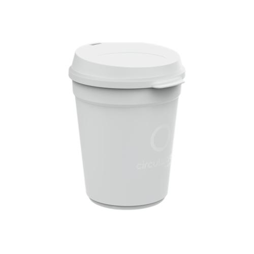 circulcuplid300ml white
