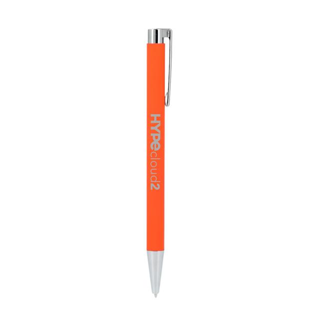 Recycled Aluminum Soft Touch Gel Pen
