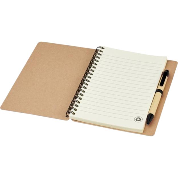 priestlyrecyclednotebookwithpenblacknatural