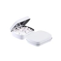 minihingedtin FROSTED WHITE