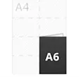 A5 folded to A6