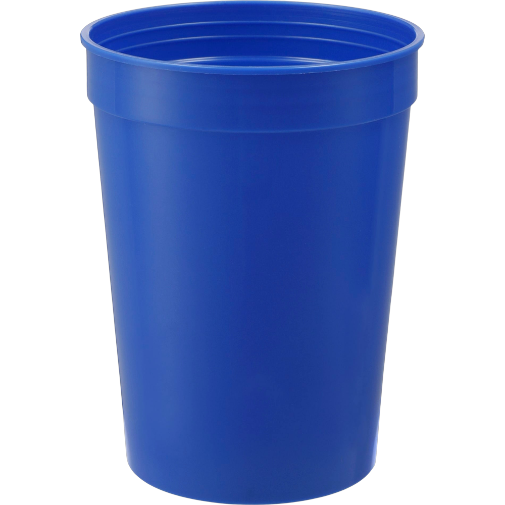 ICON - solid12ozrecycledstadiumcup blue