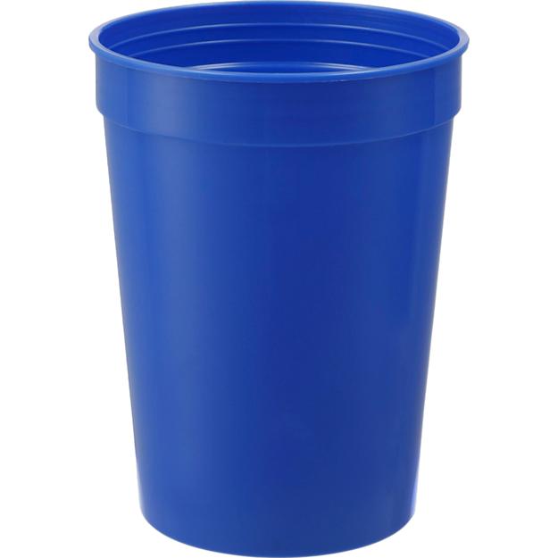 ICON - solid12ozrecycledstadiumcup blue