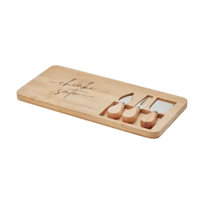Glenavy Natural Bamboo Cheese Set