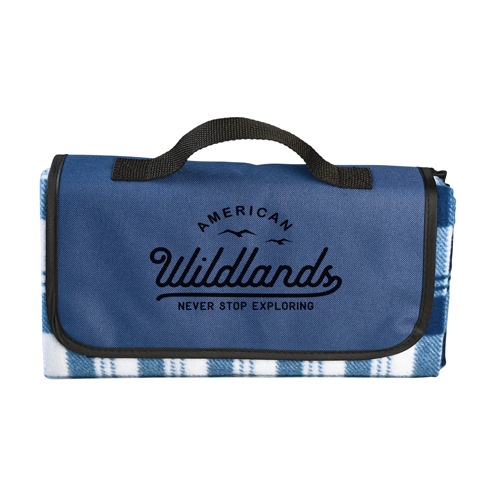 Fleece Fold-Up Picnic Blanket
