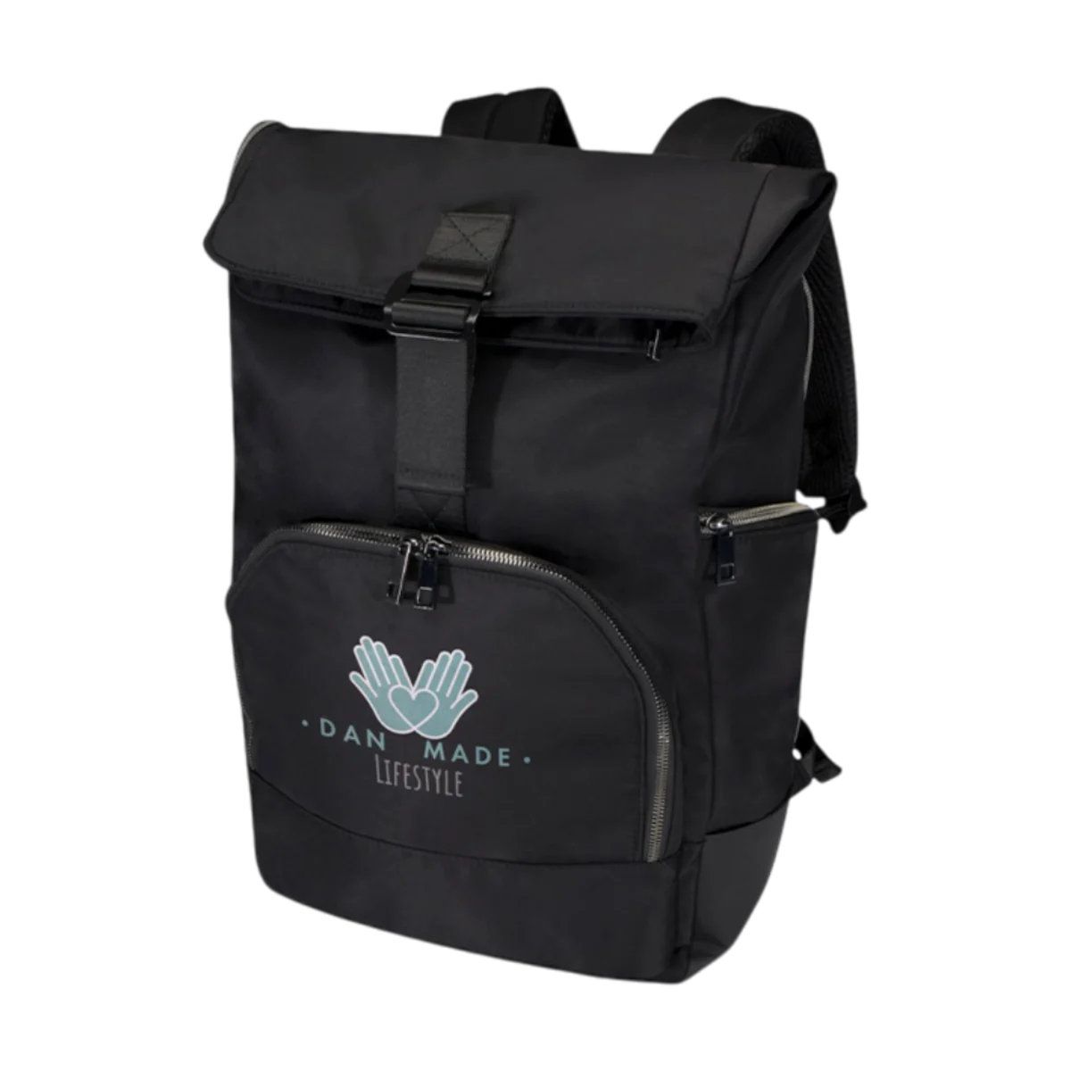 Immagine principale di Zaino Rolltop Riciclato Rhine GRS 15 Pollici