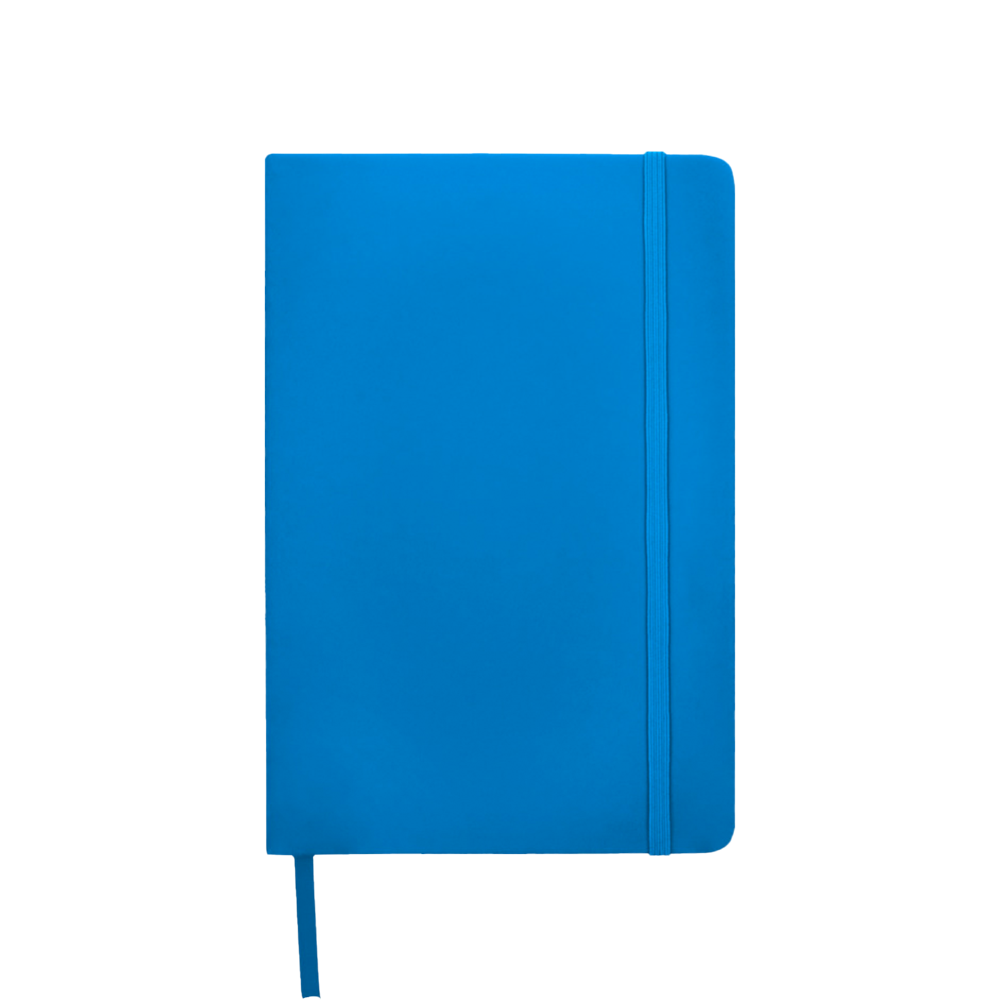 Spectrum A5 hard cover notebook light blue
