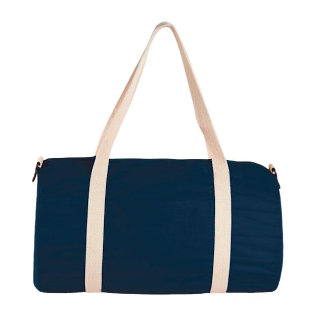 Cochichuate cotton barrel duffel bag 25L blue