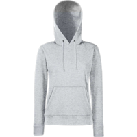 ICON - fruitoftheloomladyfitclassichoodedsweat heather_grey