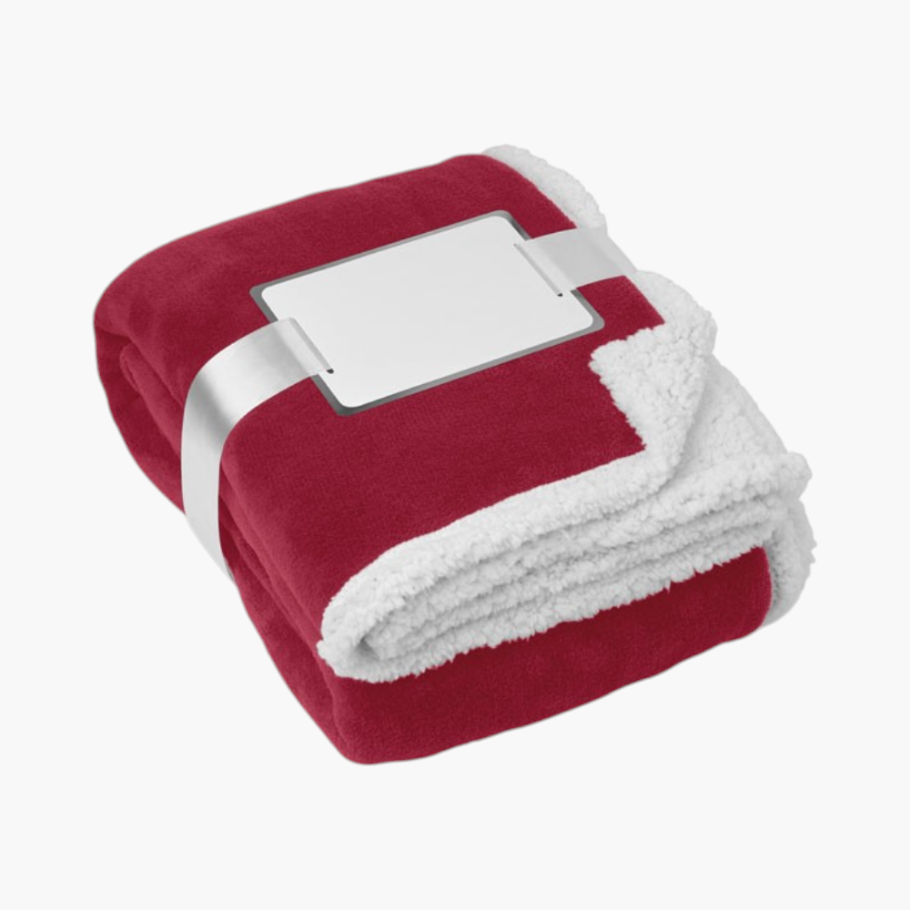 Coperta Zermatt in Pile Coral Sherpa