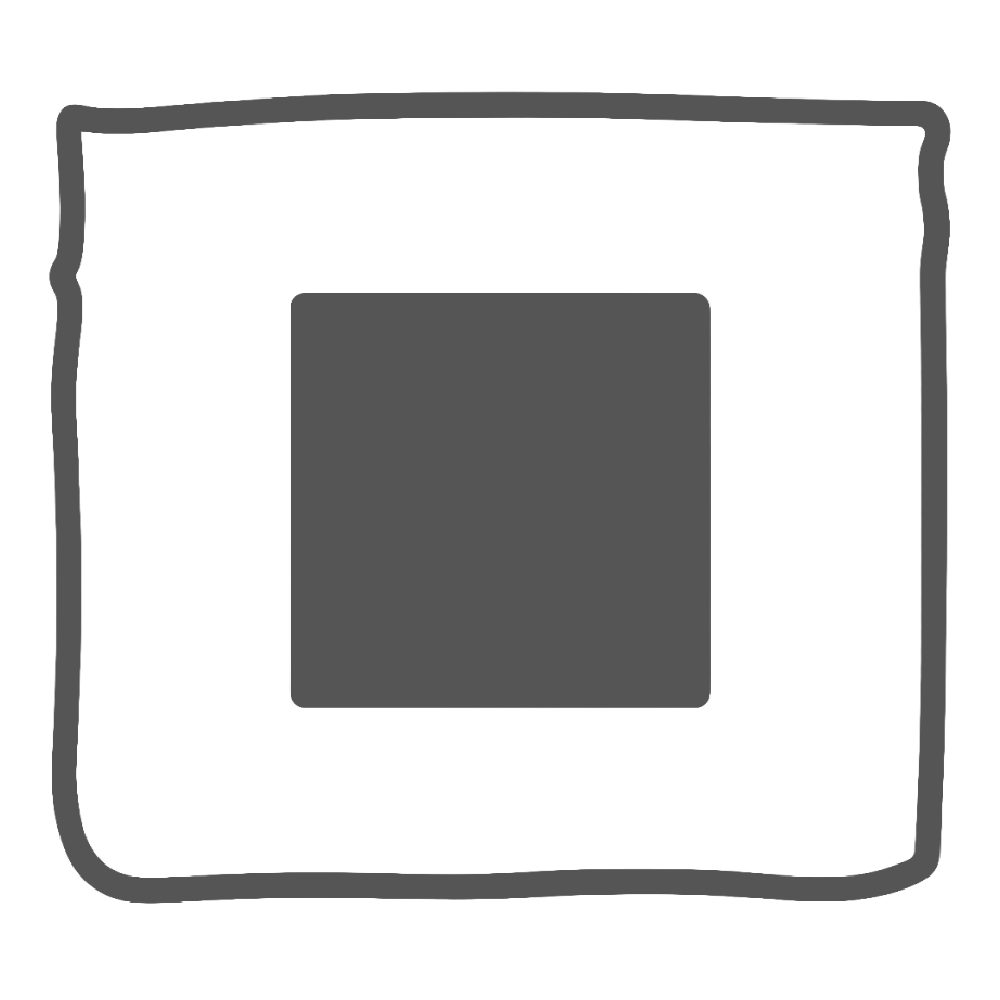 Bovenkant - 100x60 mm