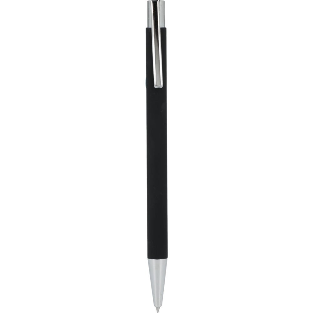 maxirecycledaluminumsofttouchgelpen black