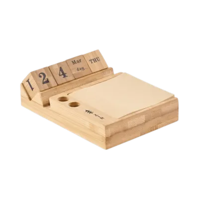 BOOTOP Bamboo Desktop Calendar