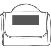 150 x 55 mm - On the flap