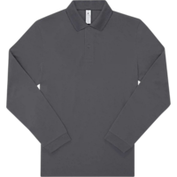 bandcmypolo180lsl5pu425u dark grey