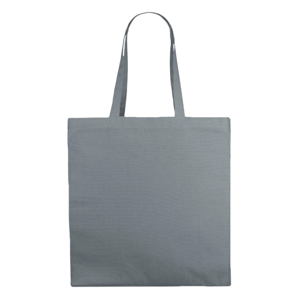 m² cotton tote bag 13L grey