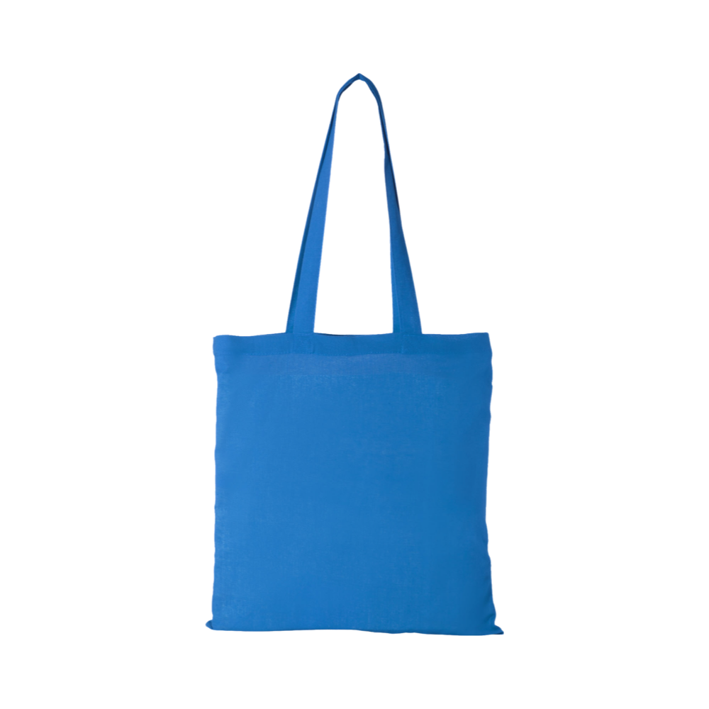 Peru 180 gsm cotton tote bag 7LPeru 180 gsm cotton tote bag 7L process blue