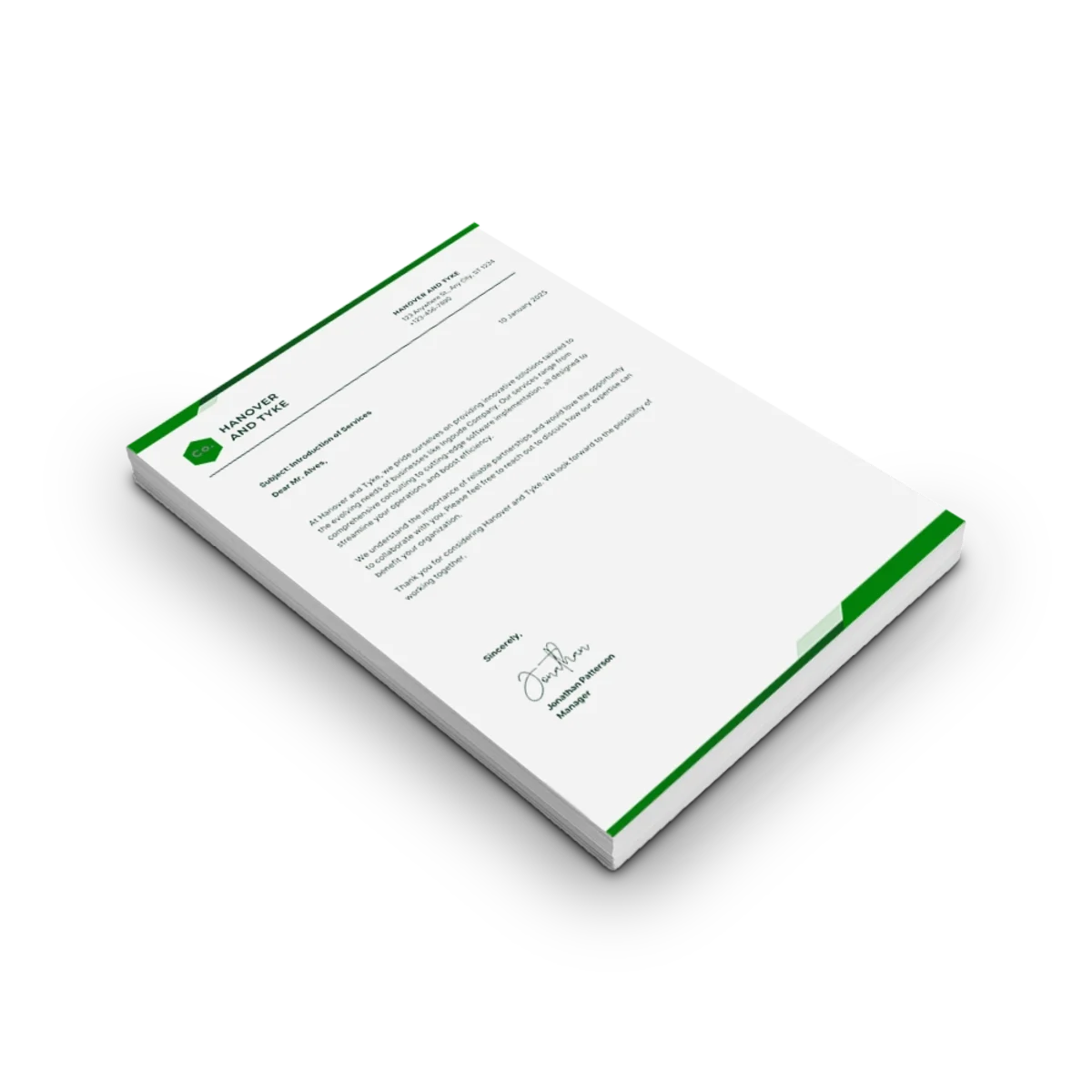 Letterheads main image