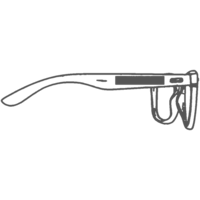 40 x 7 mm - Bras droit