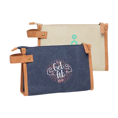 Vinga Bosler GRS Recycled Canvas Toiletry Bag