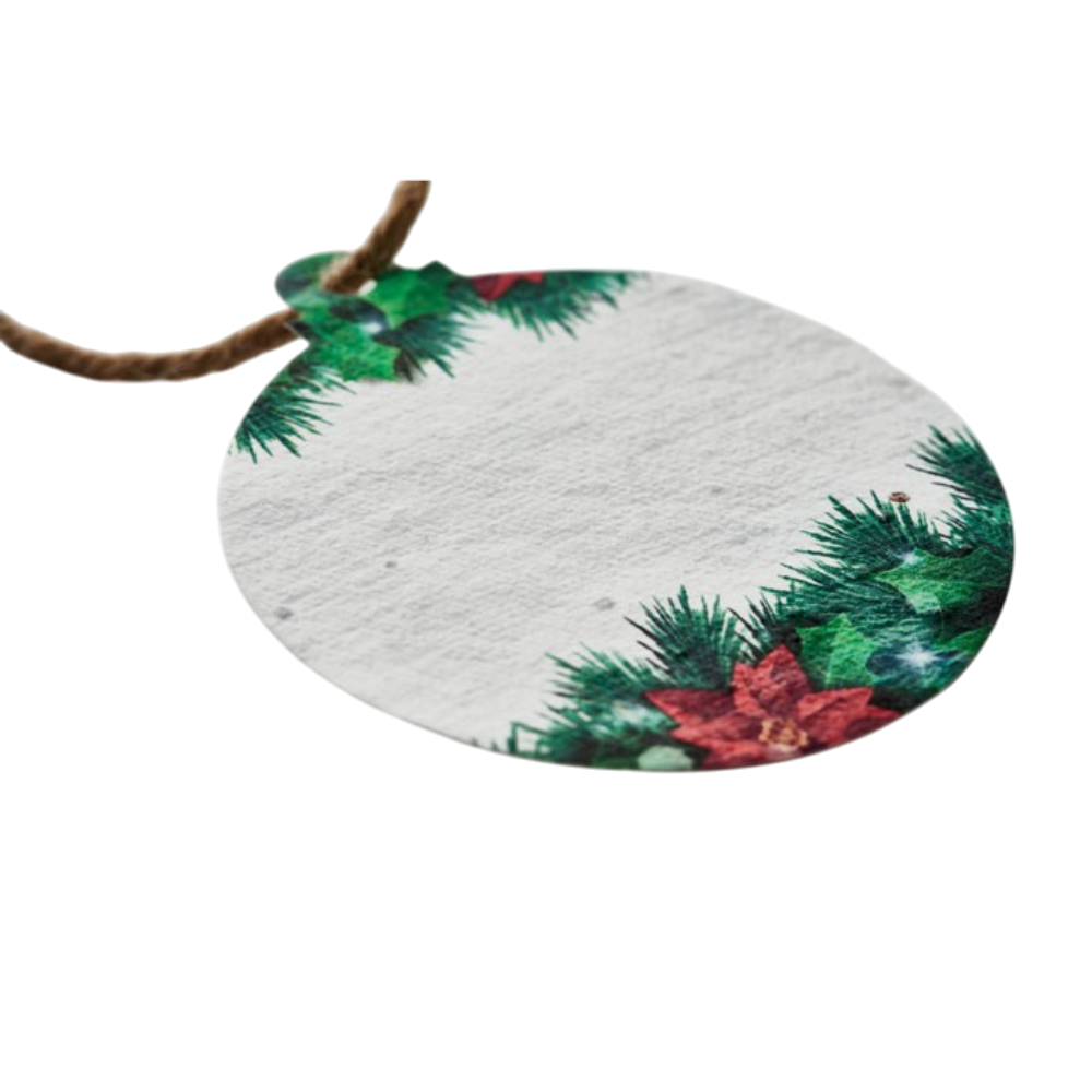 Décoration de Noël en papier à planter