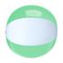 135. beachball30cm Wit Limegroen