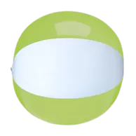 White | Lime green