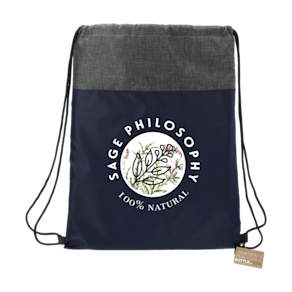 Ash Recycled Drawstring Bag