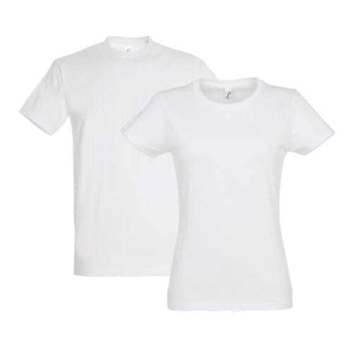 Basic Round Neck T-shirt Imperial ICON white