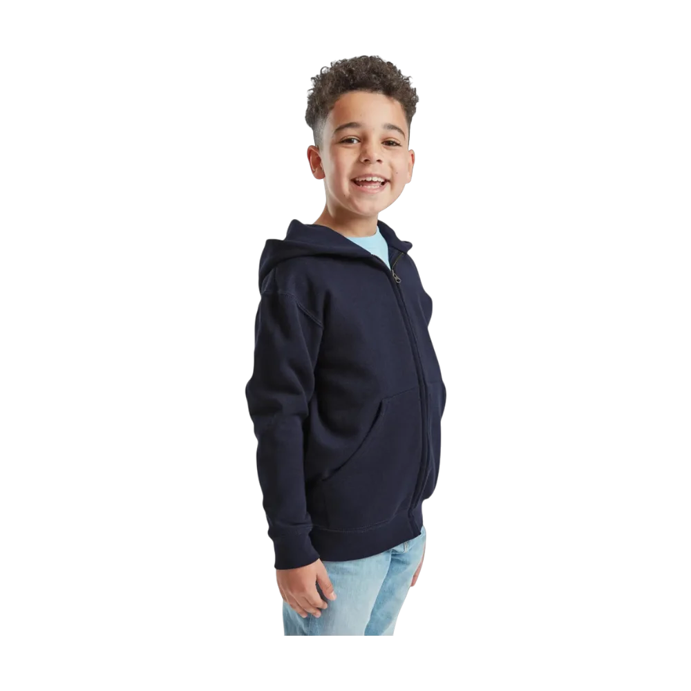 Fruit Of The Loom Kids Classic Hoodie - fruitoftheloomkidsclassichoodedsweatjacket_1