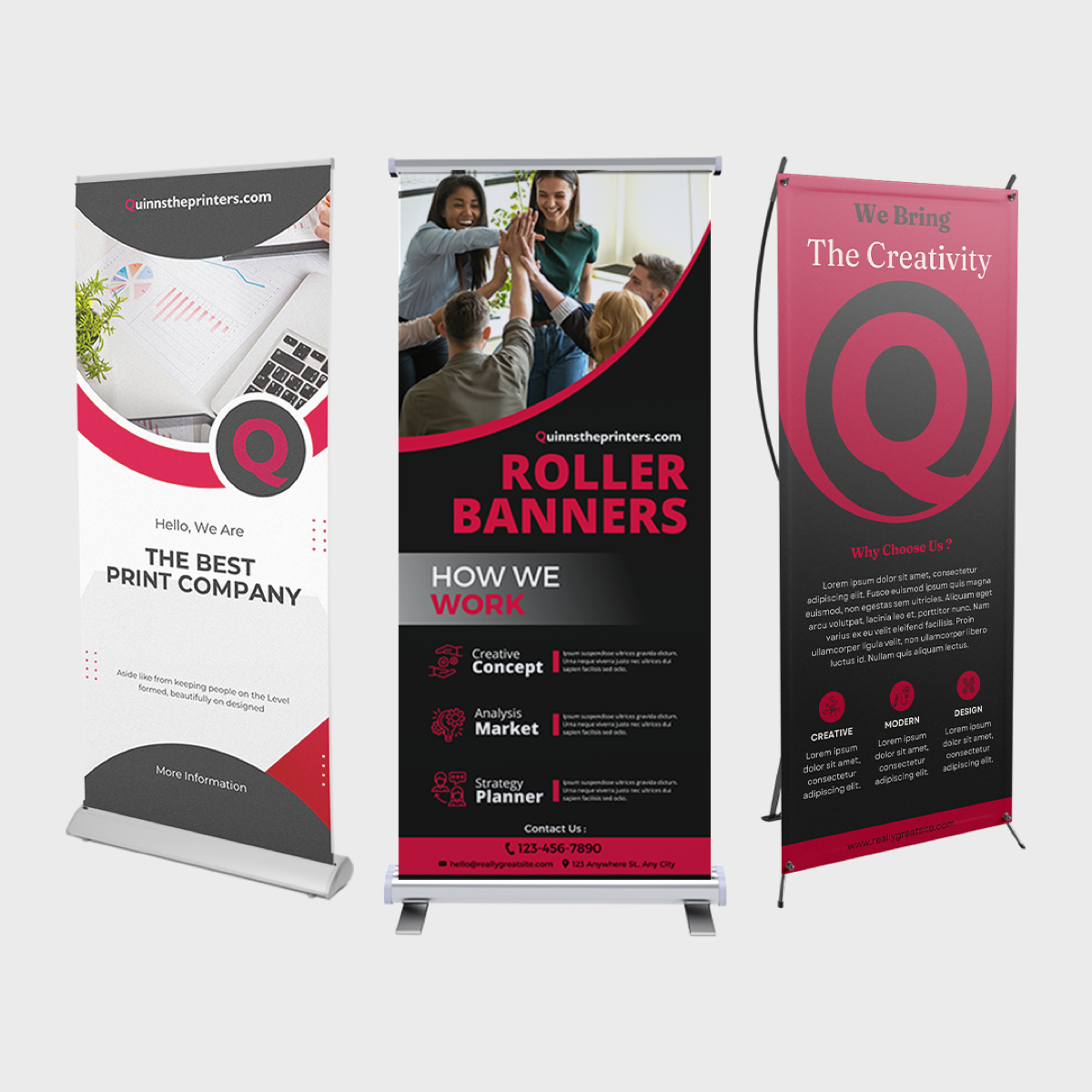 Q Rollerbanners